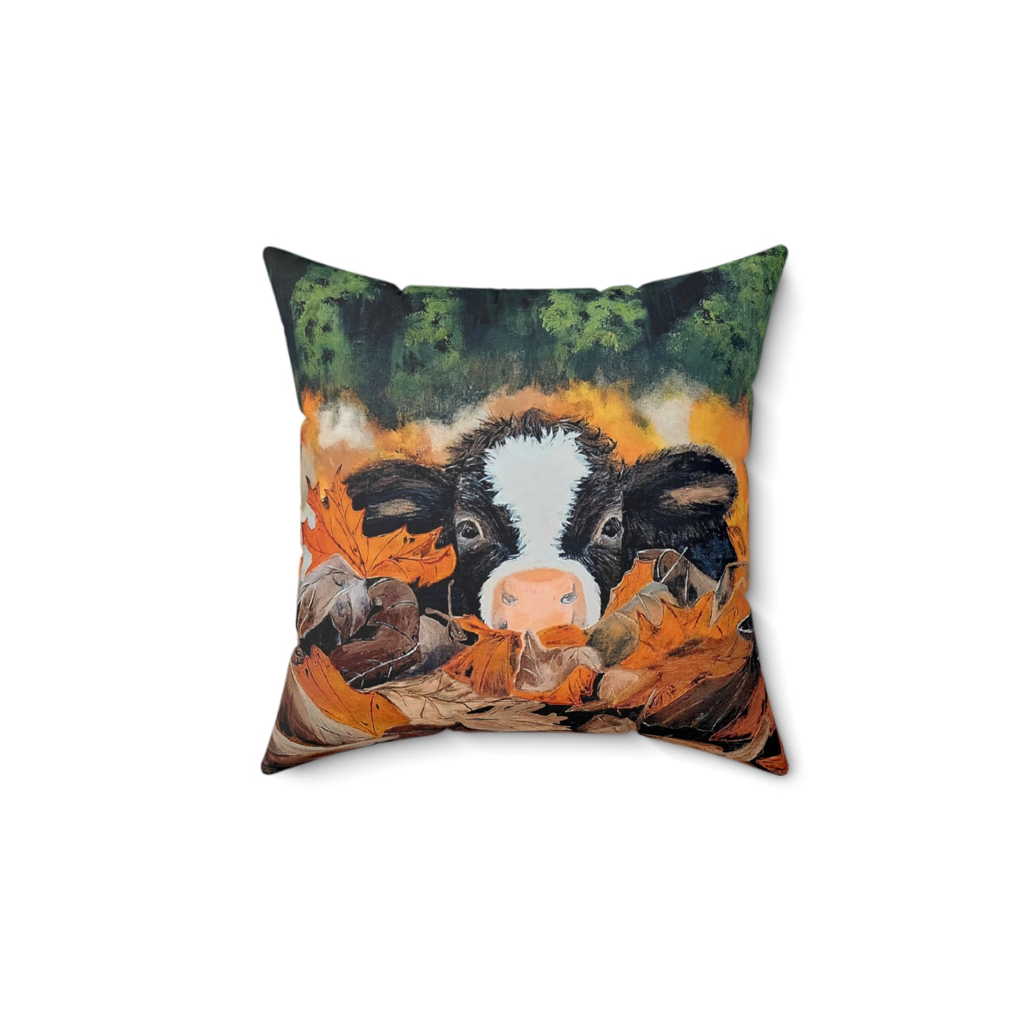 Spun Polyester Square Pillow