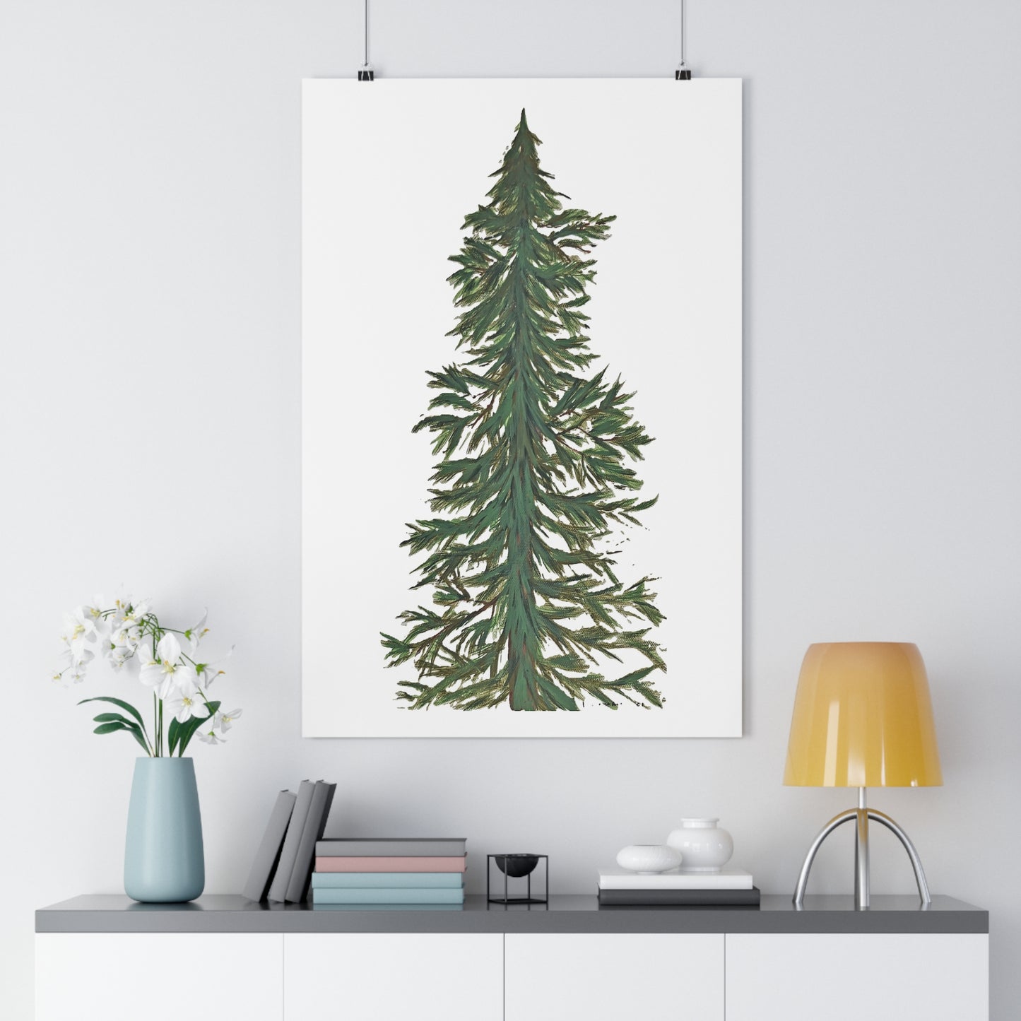 Farmhouse Tree Giclée Art Print