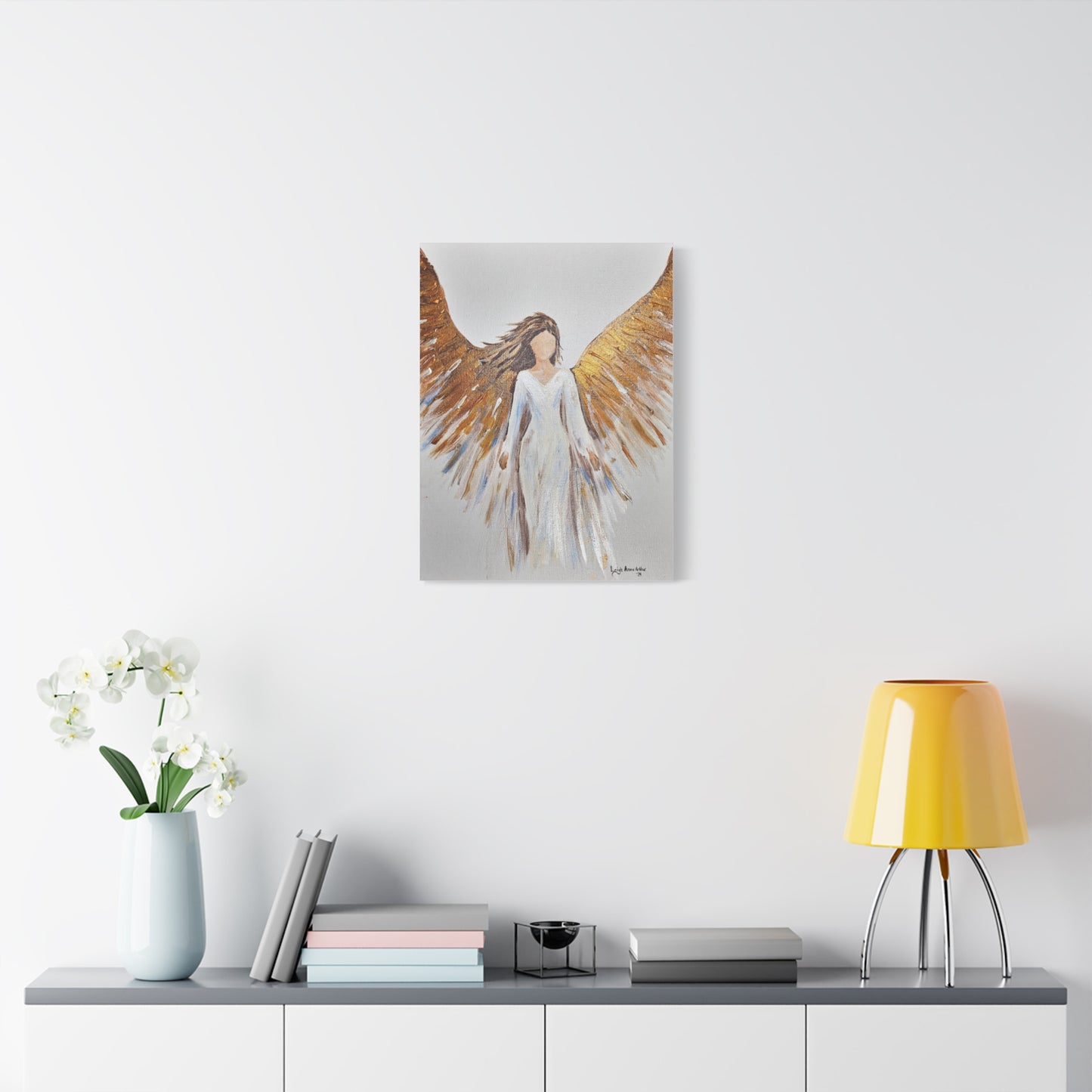 Angel Matte Canvas, Stretched, 1.25"