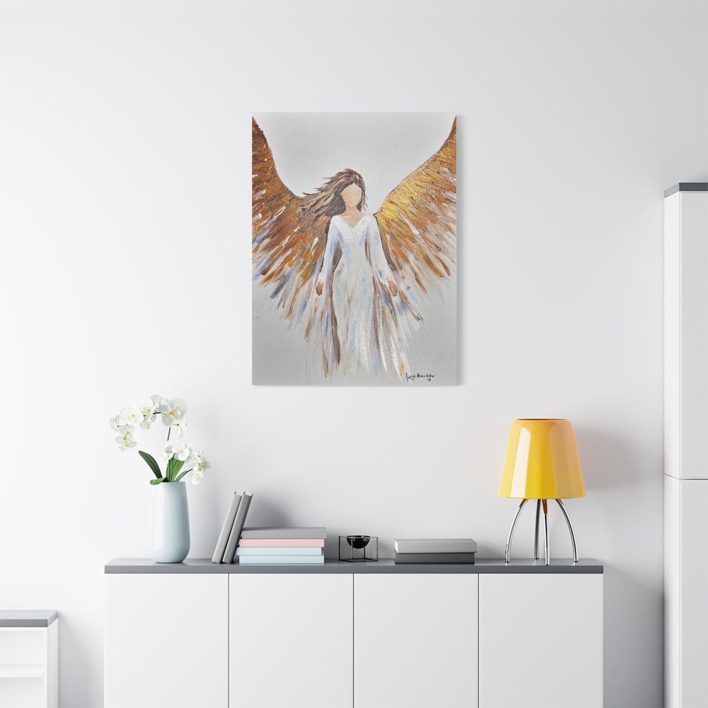 Angel Matte Canvas, Stretched, 1.25"