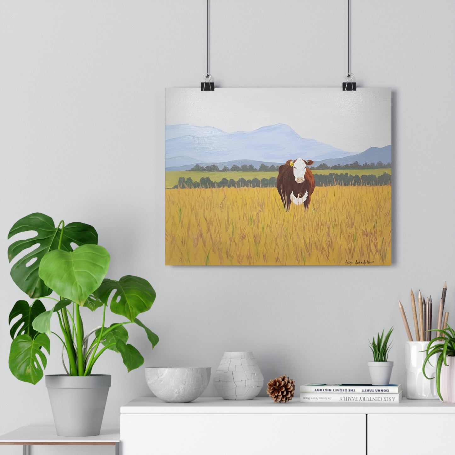 Hereford Giclée Art Print