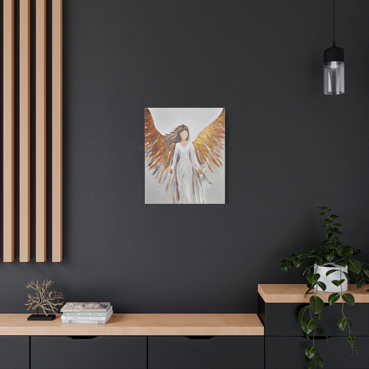 Angel Matte Canvas, Stretched, 1.25"