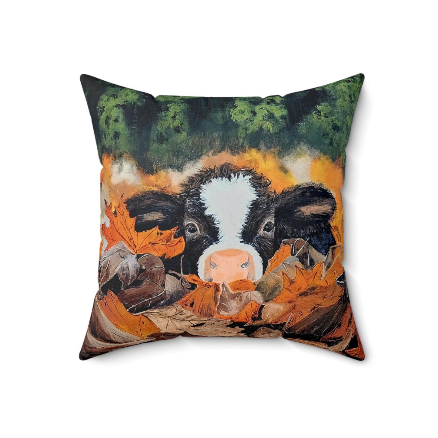 Spun Polyester Square Pillow