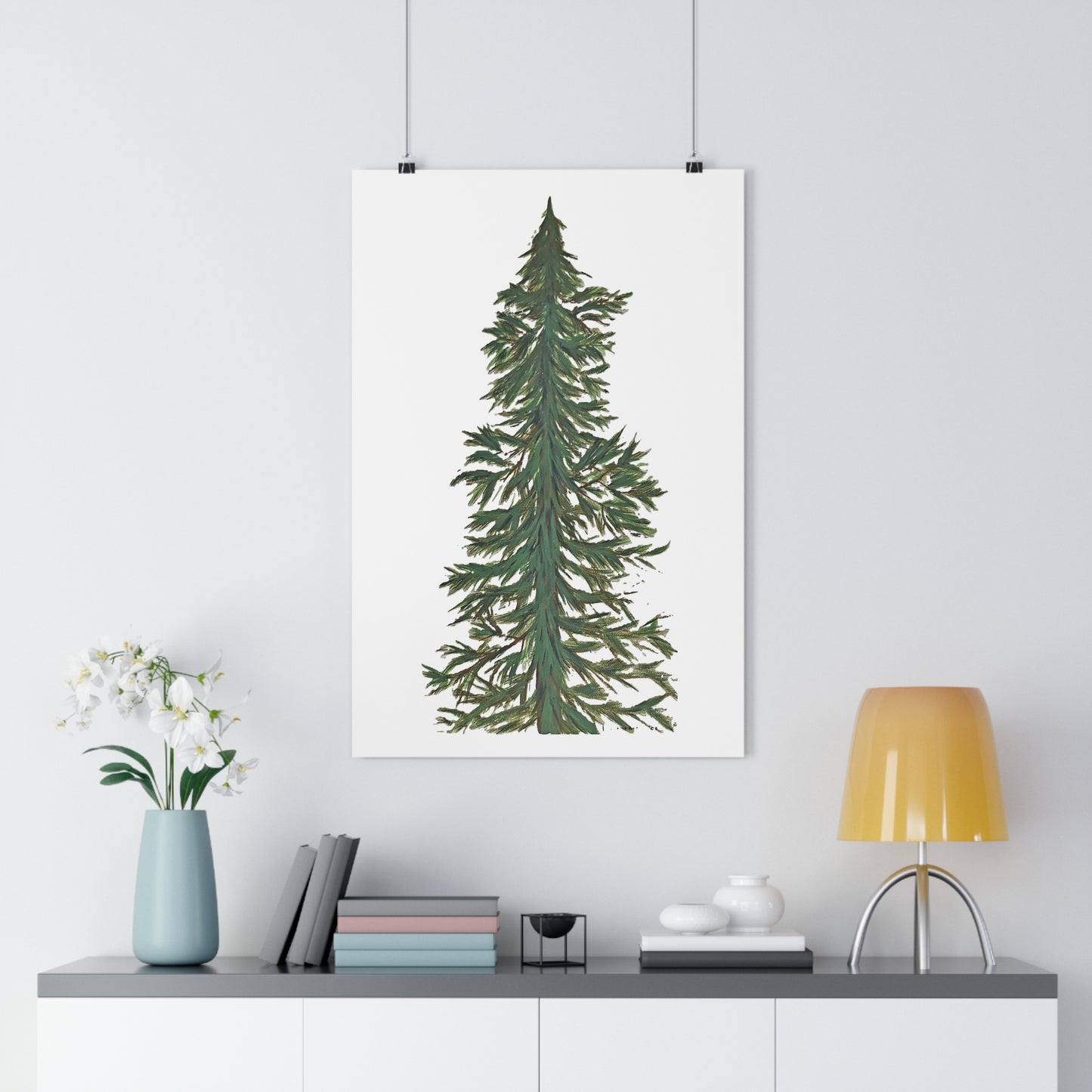 Farmhouse Tree Giclée Art Print