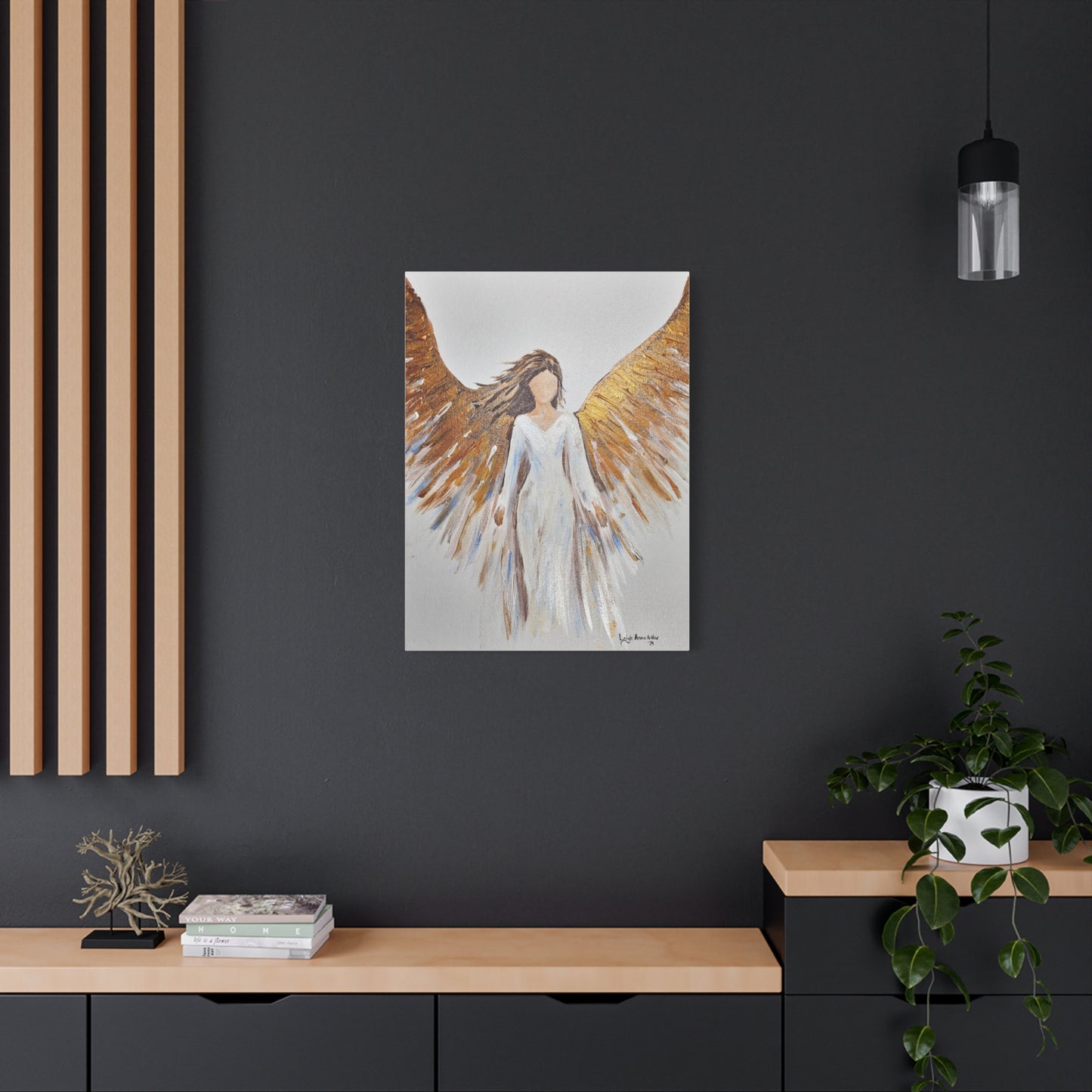 Angel Matte Canvas, Stretched, 1.25"