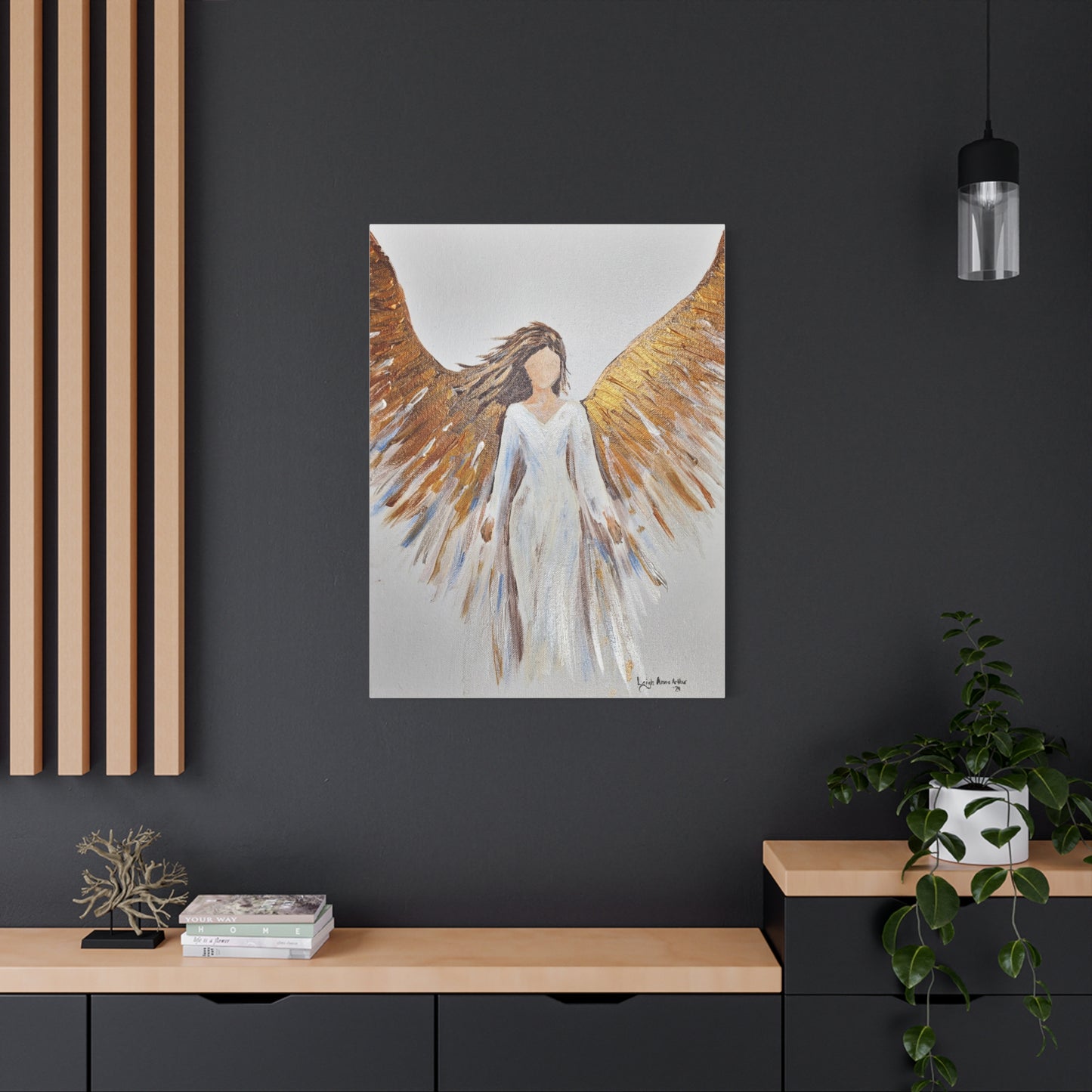 Angel Matte Canvas, Stretched, 1.25"