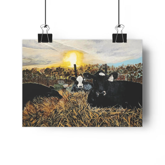 Winter Sunrise Giclée Art Print