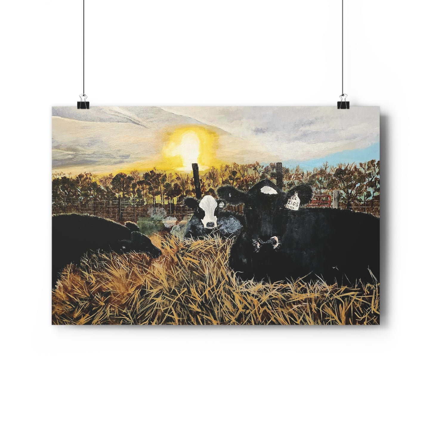 Winter Sunrise Giclée Art Print