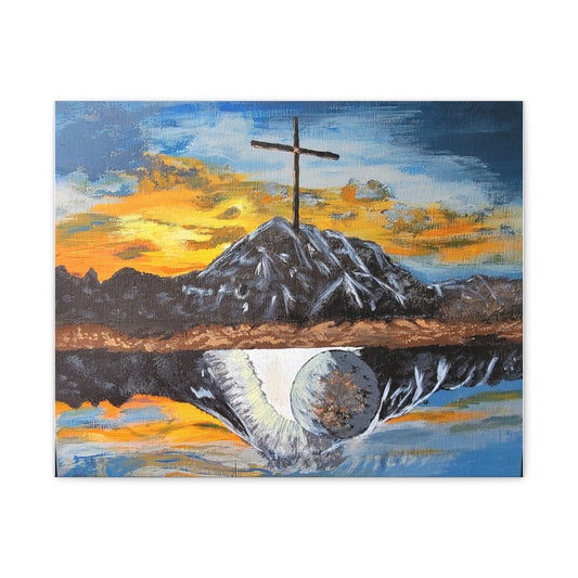 He is Risen Matte Canvas, Stretched, 1.25"