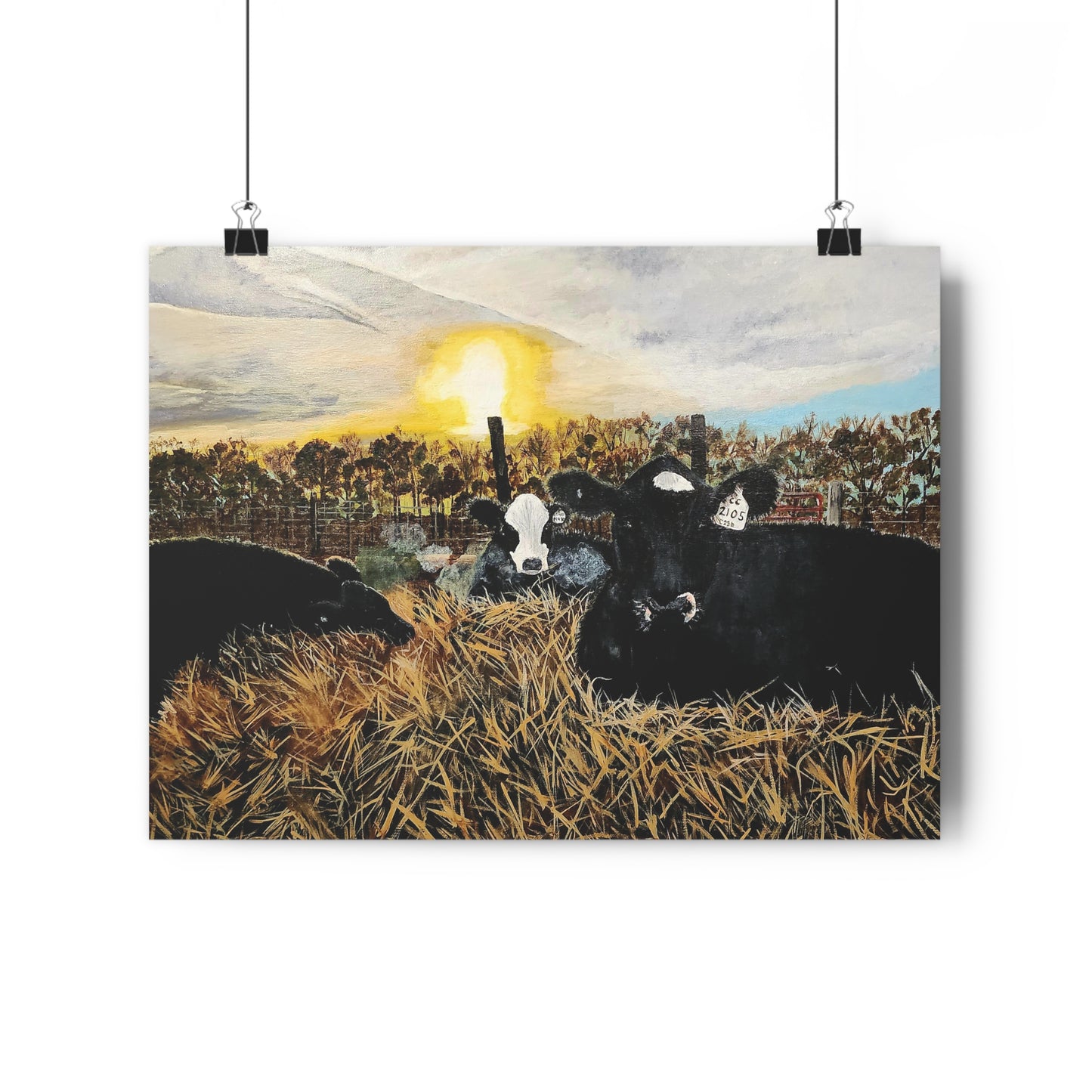 Winter Sunrise Giclée Art Print