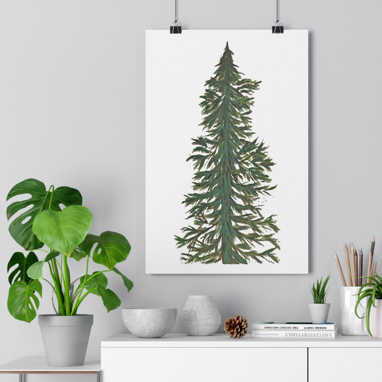 Farmhouse Tree Giclée Art Print