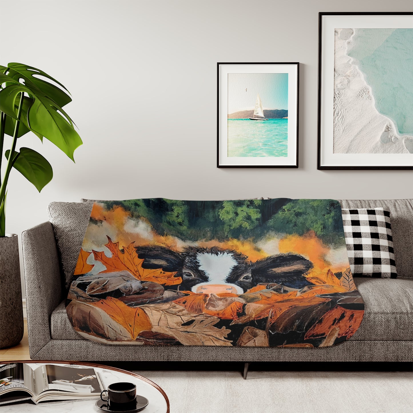 Sherpa Blanket, Two Colors