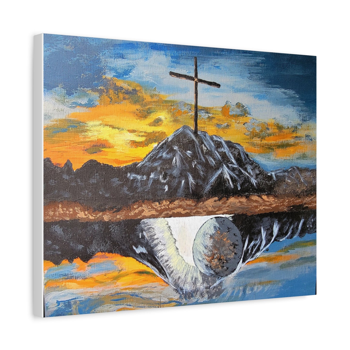 He is Risen Matte Canvas, Stretched, 1.25"