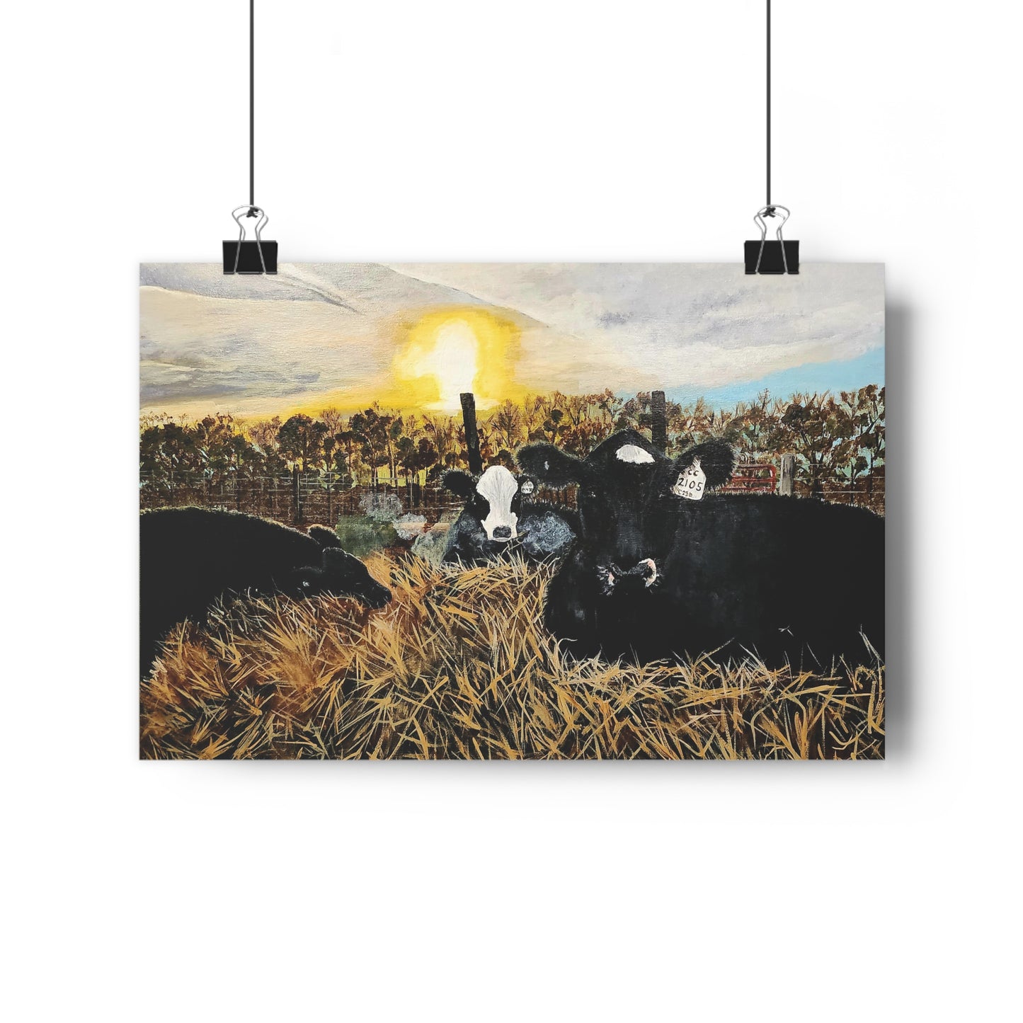 Winter Sunrise Giclée Art Print