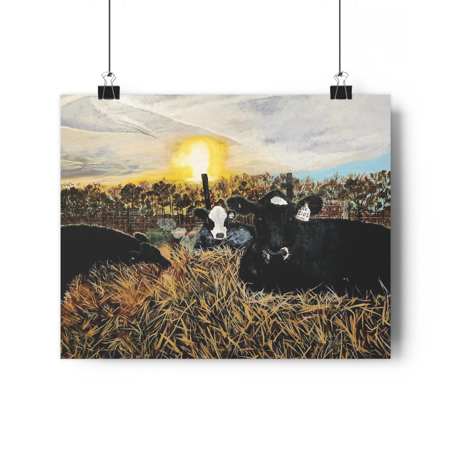 Winter Sunrise Giclée Art Print