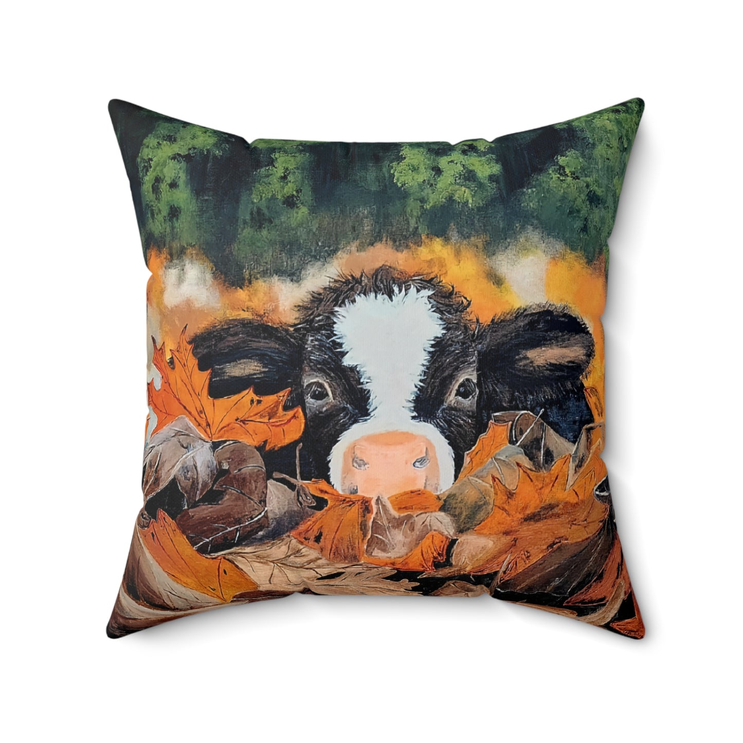 Spun Polyester Square Pillow
