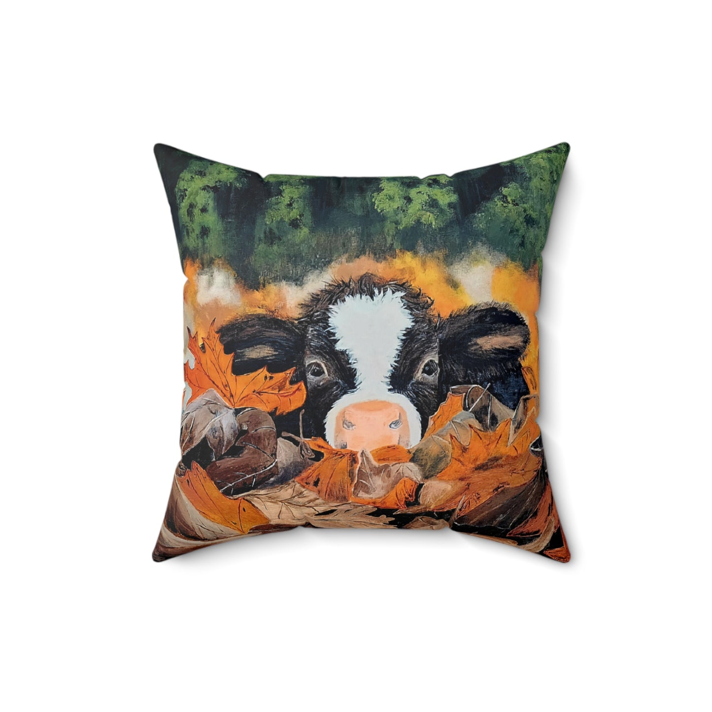 Spun Polyester Square Pillow