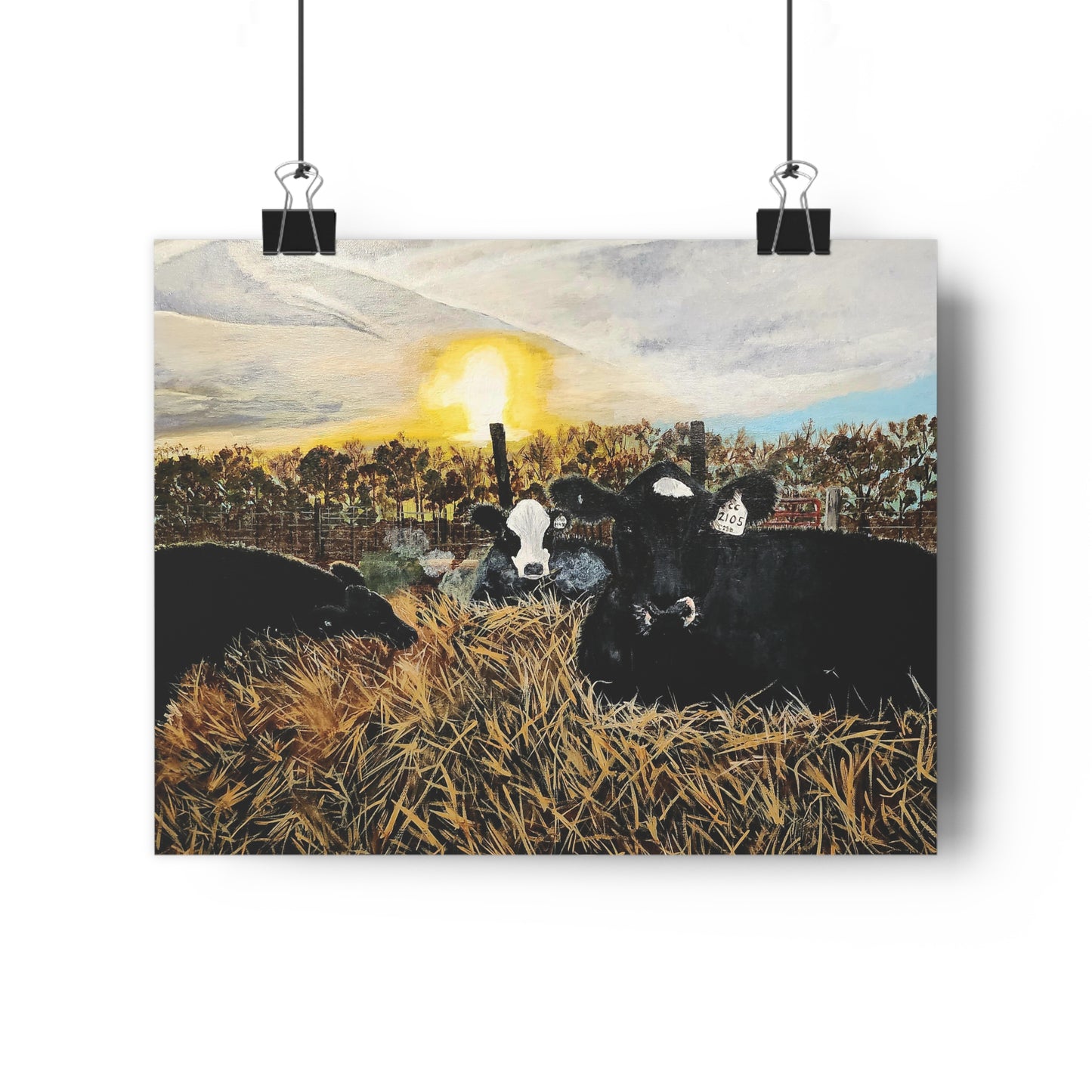 Winter Sunrise Giclée Art Print
