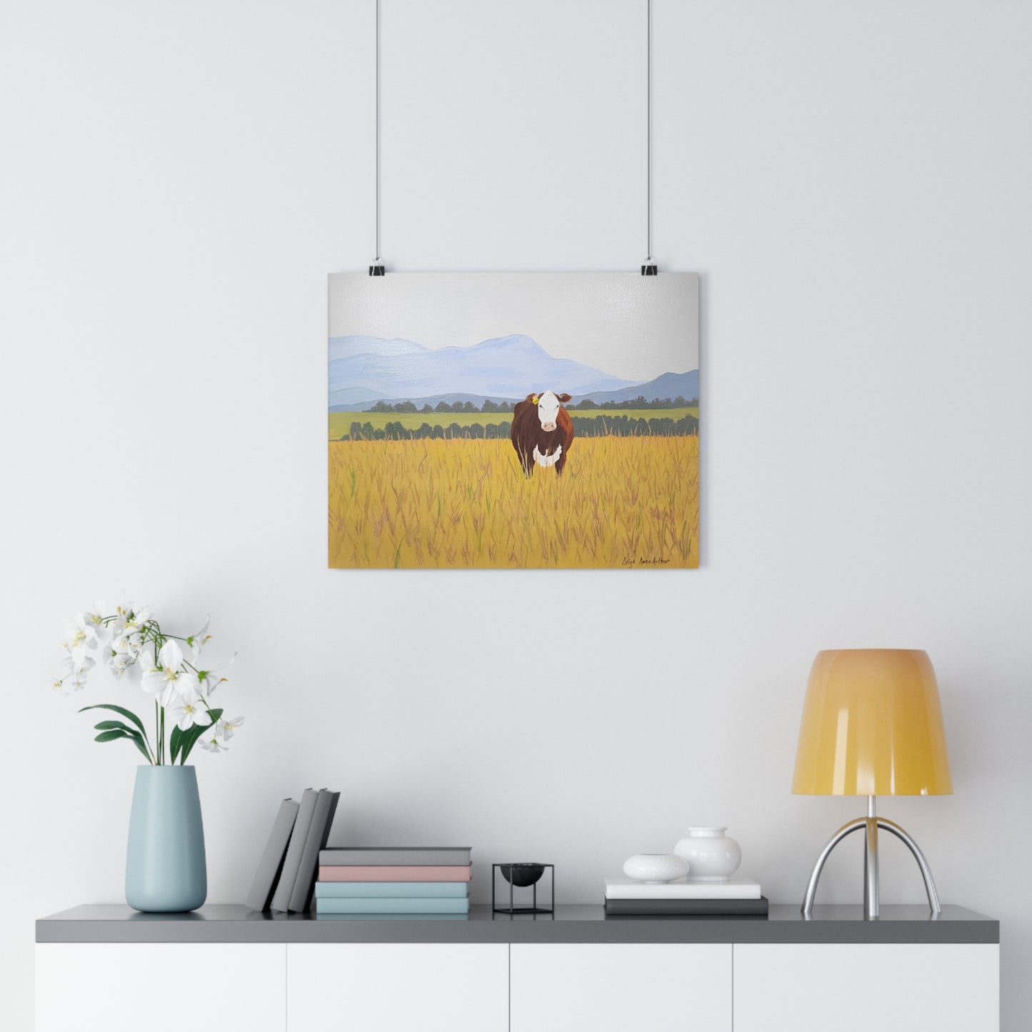 Hereford Giclée Art Print